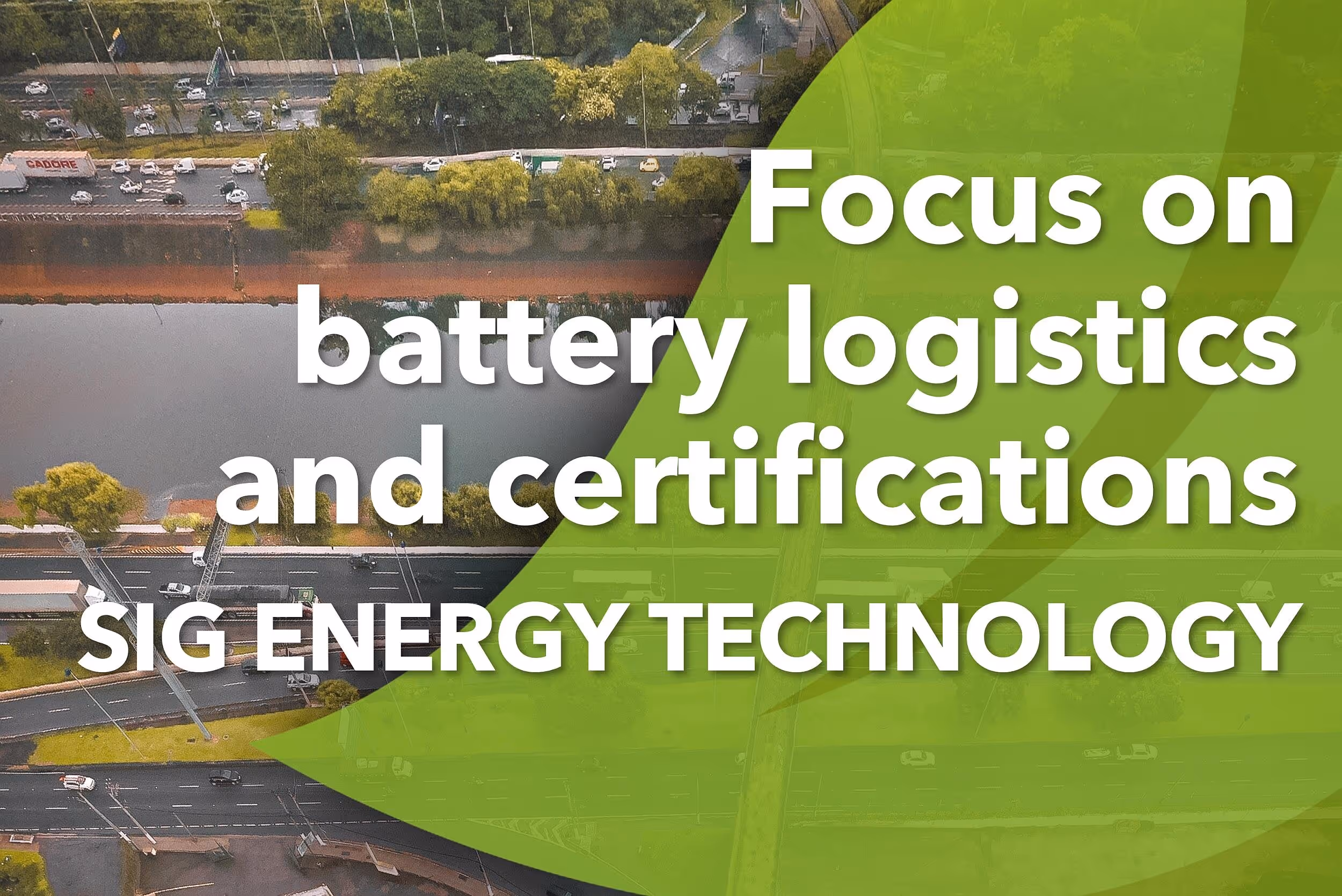 Logistik und Zertifizierungen: Die Verpflichtungen von SIG Energy Technology