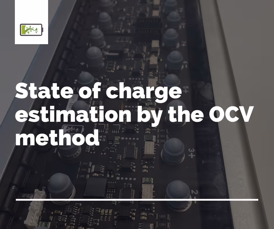 Schätzung des Ladezustands nach der OCV-Methode