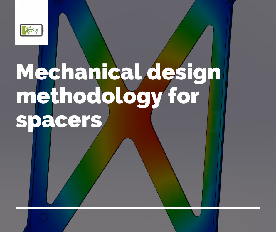 Mechanical design methodology for spacers