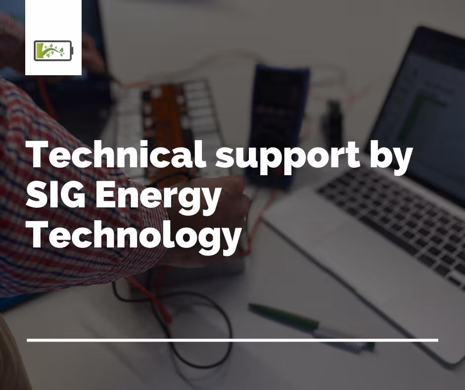 Technical support from SIG Energy Technology