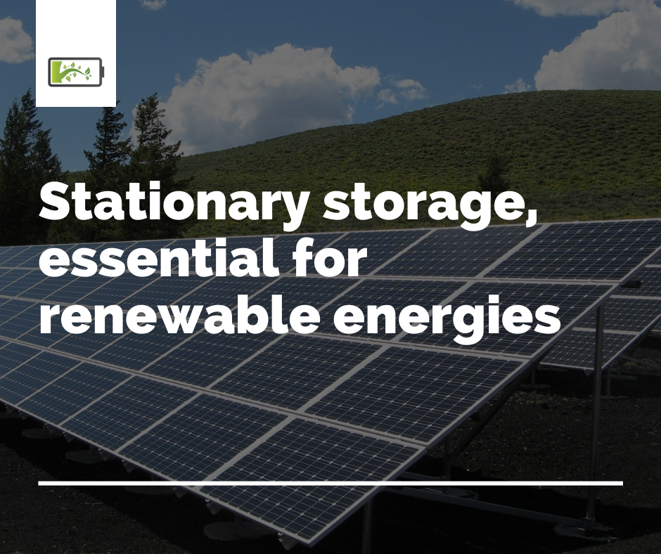 Le stockage stationnaire, essentiel pour les énergies renouvelables